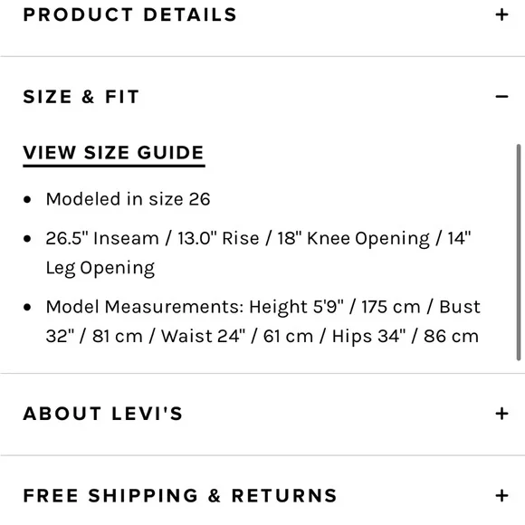 Levi’s Ribcage Straight Jeans - Picture 8 of 8